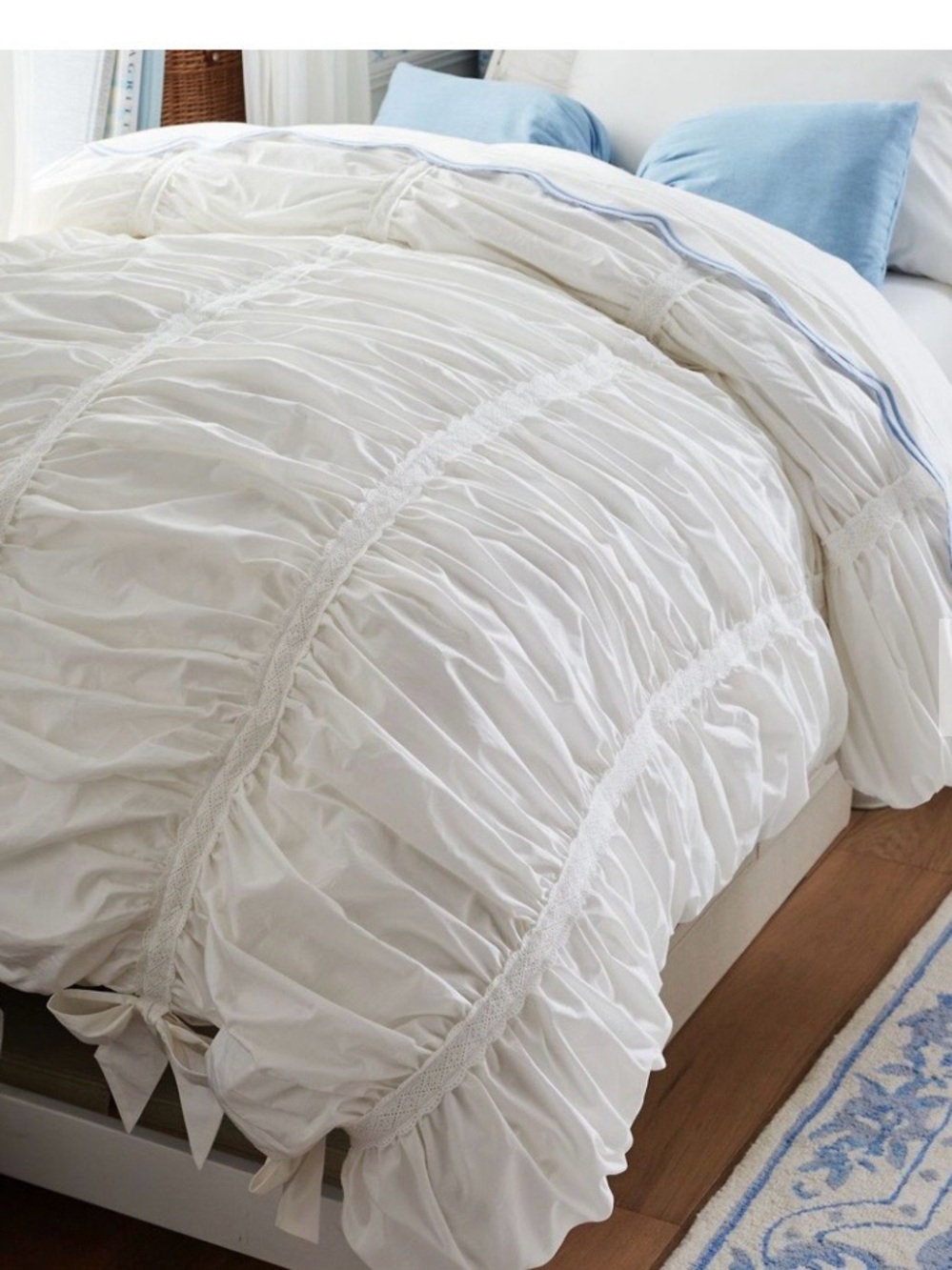 LoveShackFancy Sweet Bows Duvet Cover